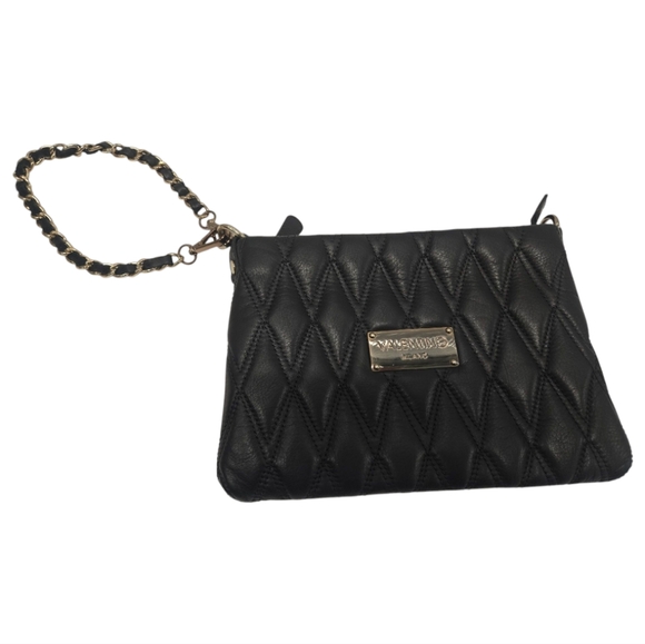 Valentino Vanille D Sauvage Black Quilted Shoulder Bag - Picture 12 of 16